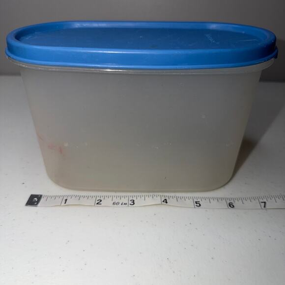 Tupperware Modular Mates #2 Blue Seal Food Storage Organization Container & Seal - Picture 10 of 10